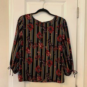Long-sleeve blouse